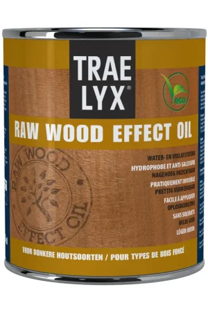 Trae Lyx Raw Wood Effect Oil Donker Hout Merkproduct